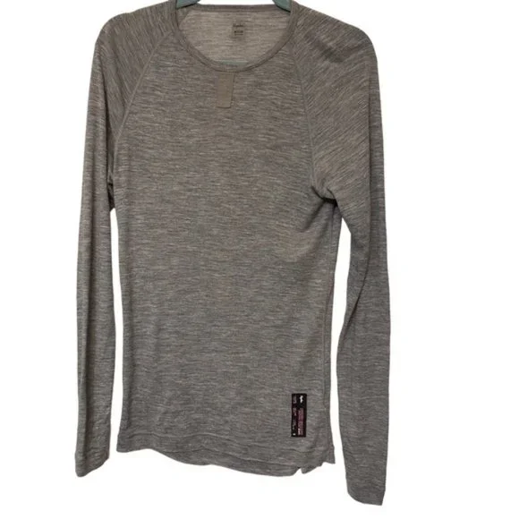 Rapha Shirts Rapha Men Top Base Layer Sz M Grey Merino Wool